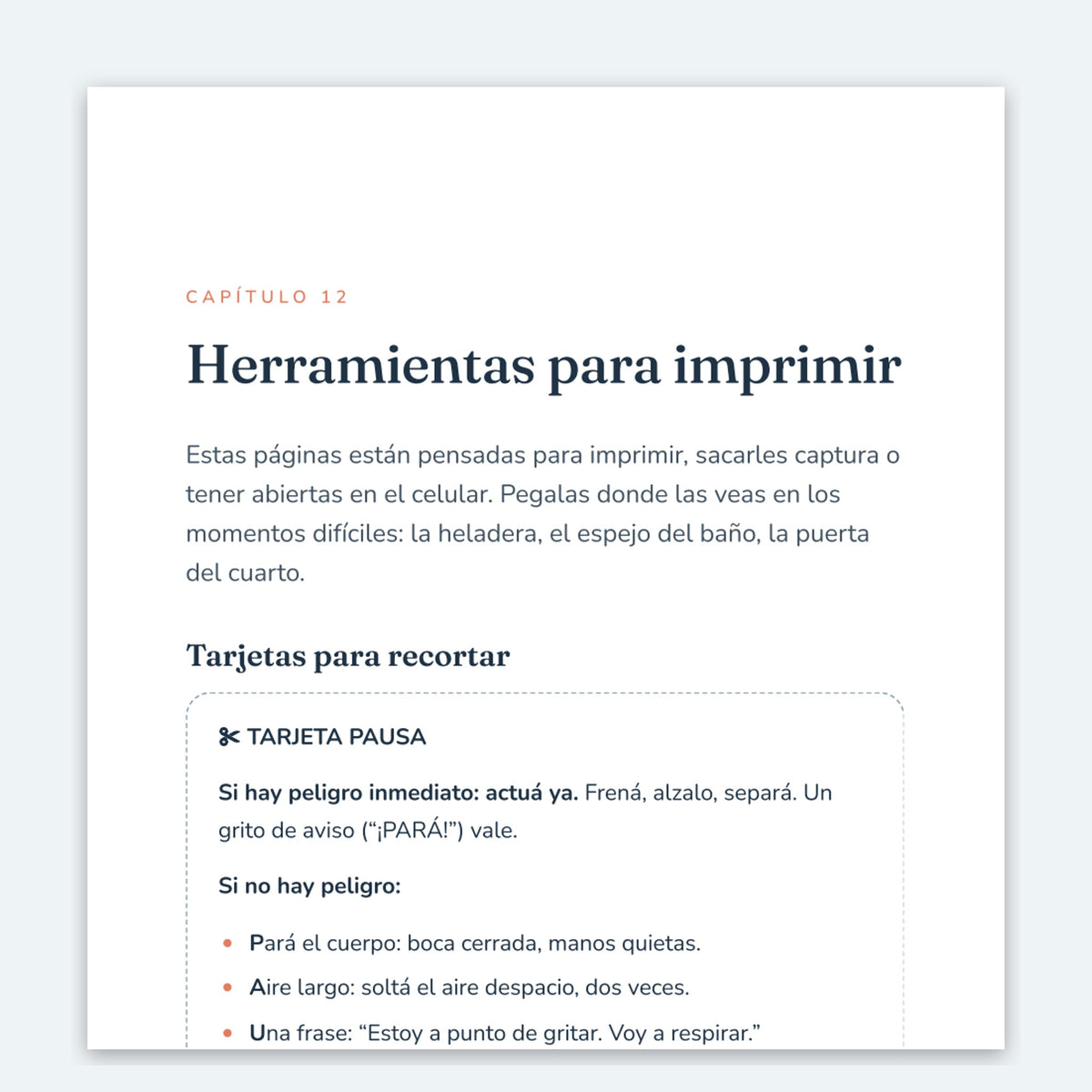 Criar sin gritos: plan de práctica de 21 días